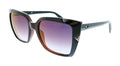 POLICE PLA15 906R Brown Purple Butterfly Womens Sunglasses