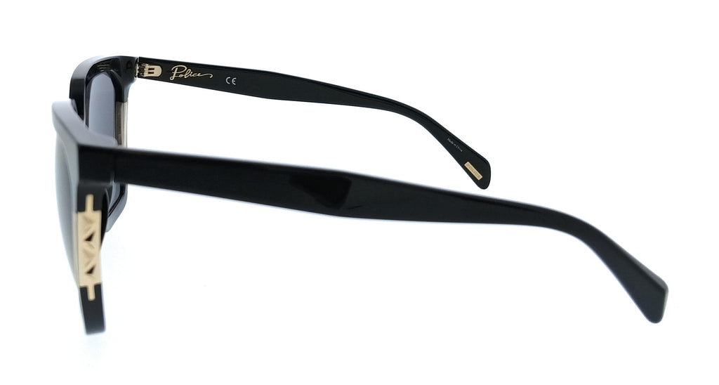 POLICE PLD33 700 Black Square Womens Sunglasses