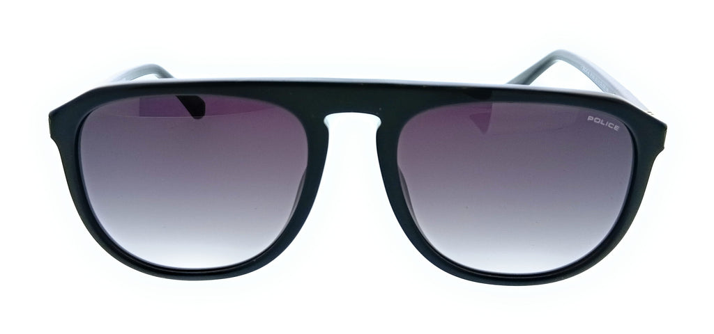 POLICE PLE06M 700F Black Navigator Mens Sunglasses