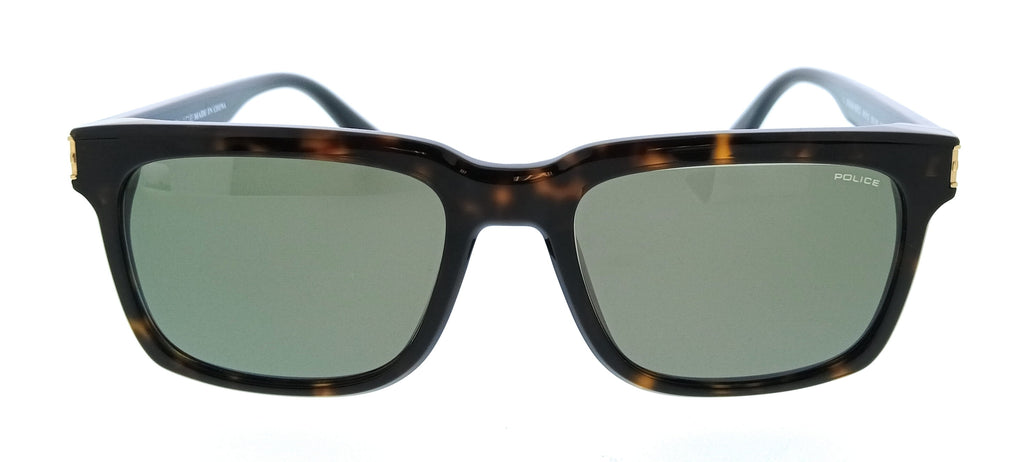 POLICE PLF12 722 Tortoise Square Mens Sunglasses