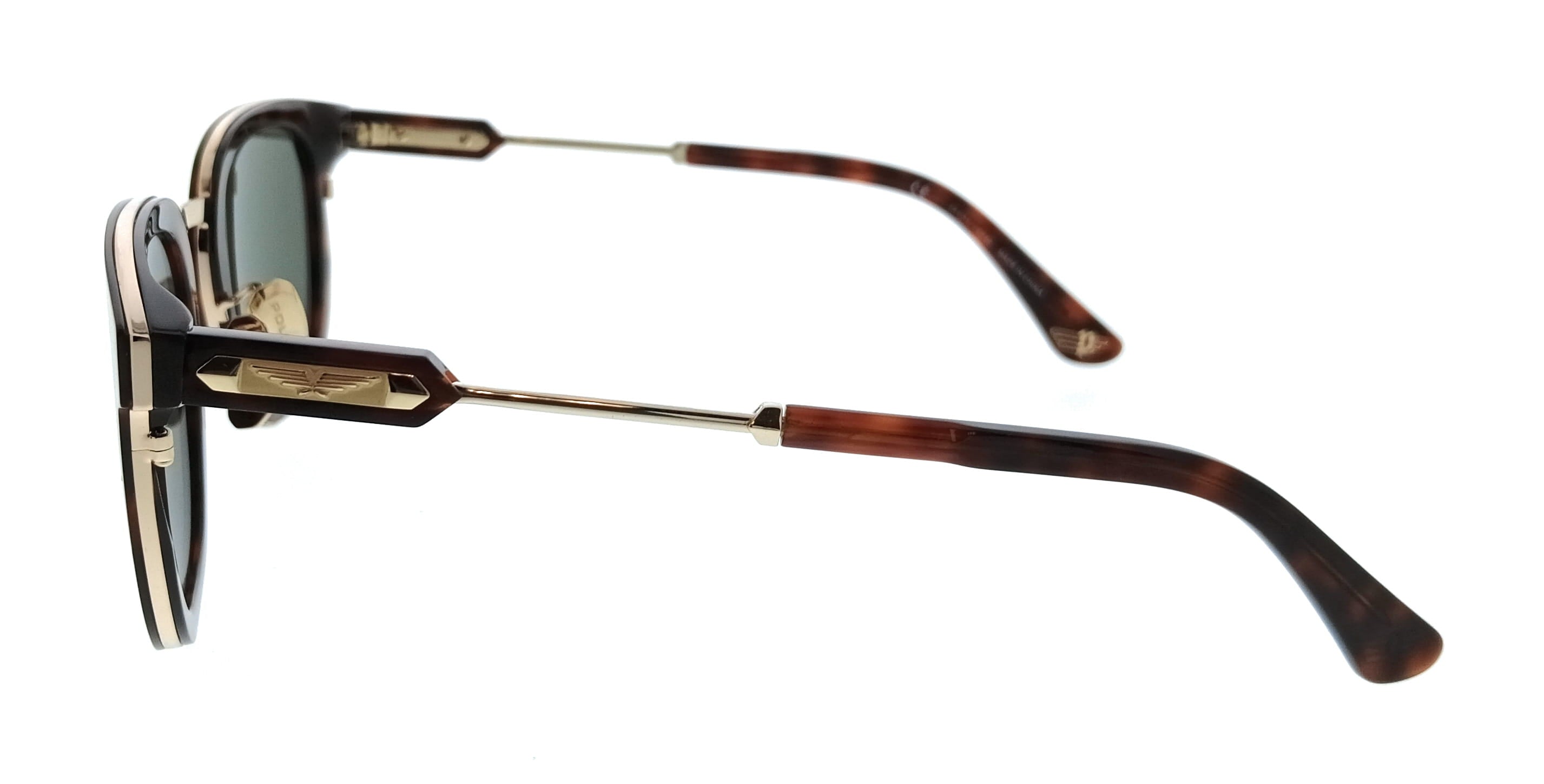 POLICE PLF19 0C10 Tortoise Square Mens Sunglasses
