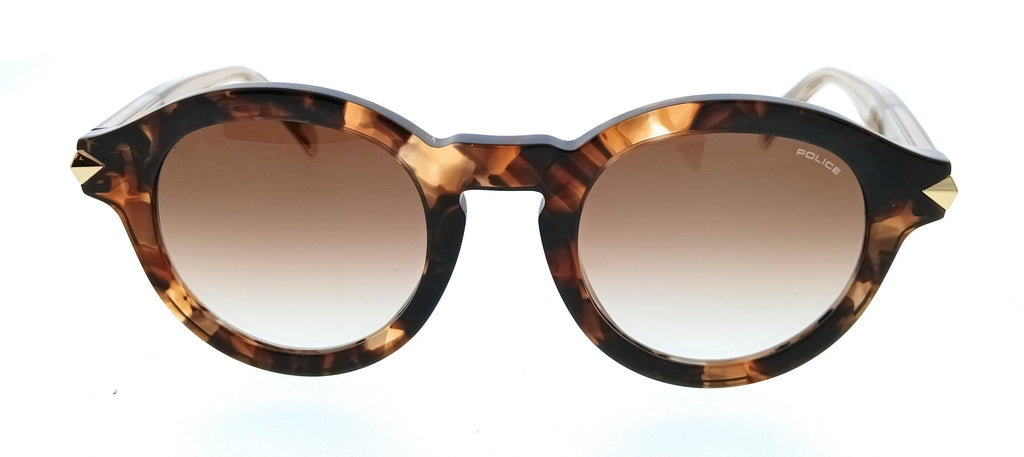 POLICE PLF31 02AD Brown Pantos Womens Sunglasses
