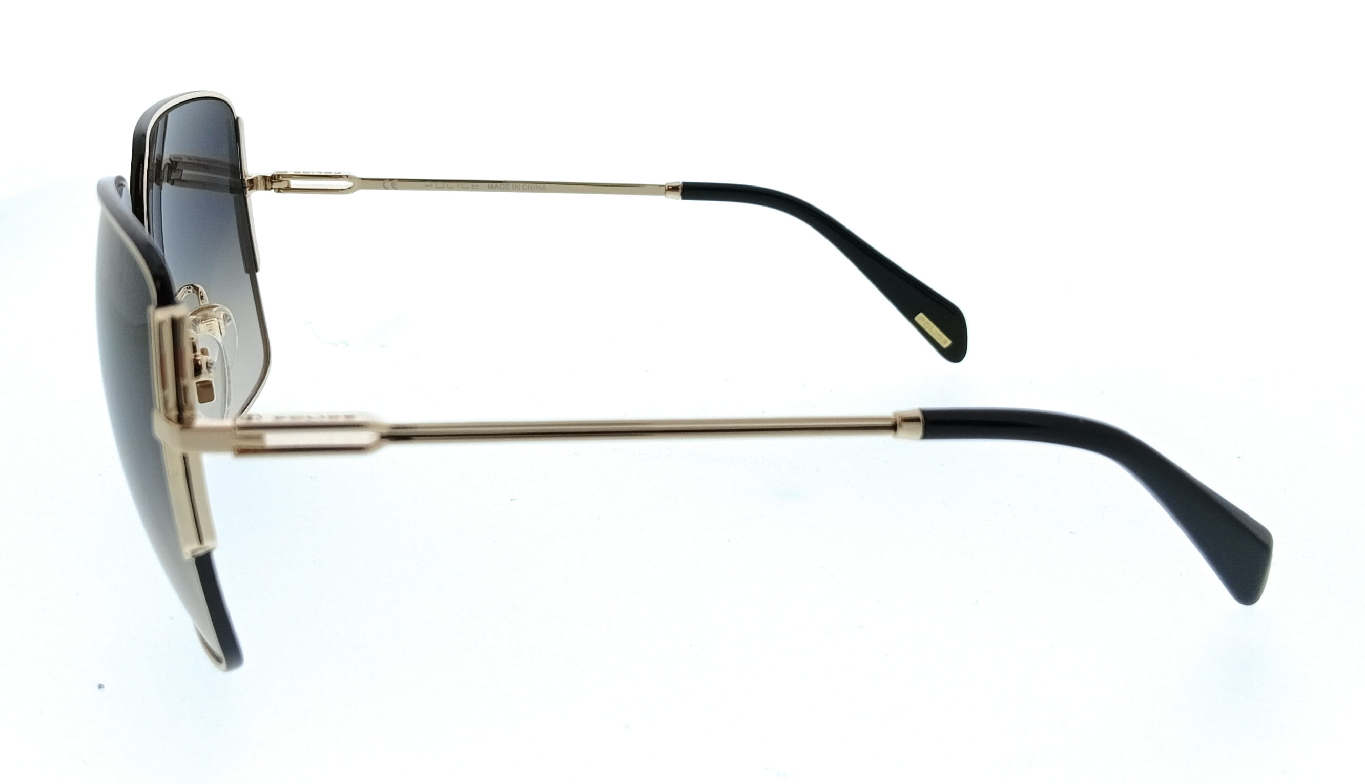 POLICE PLF34 301 Gold Square Womens Sunglasses