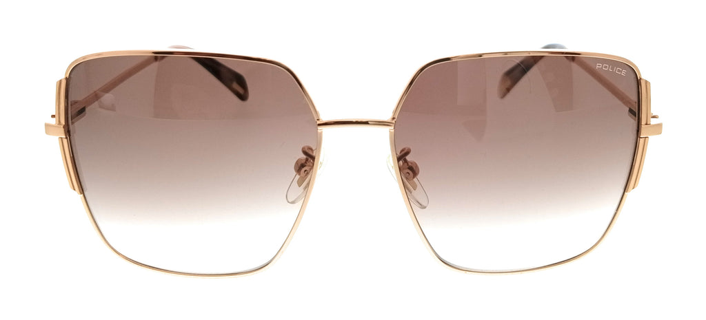 POLICE PLF34 08FC Rose Square Womens Sunglasses