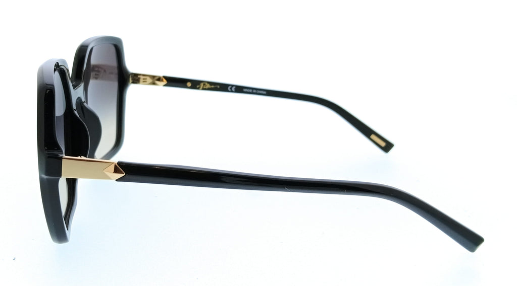 POLICE PLF36 700 Black Geometric Womens Sunglasses