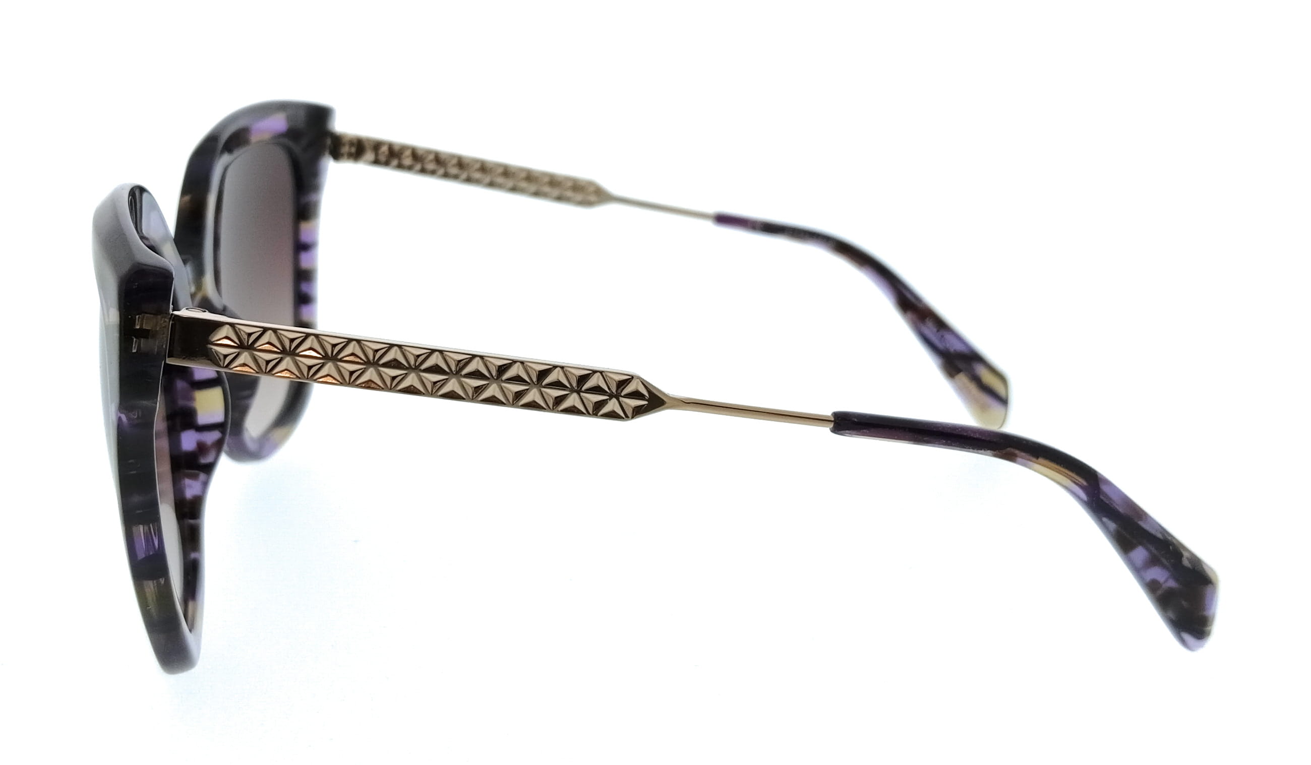 POLICE PLG19 0VB9 Purple Butterfly Womens Sunglasses