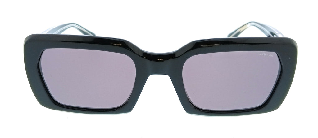 POLICE PLG21 700 Black Square Womens Sunglasses