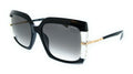 POLICE PLG23 700 Black Square Womens Sunglasses