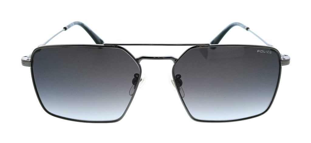 POLICE PLL07 568 Black Navigator Mens Sunglasses