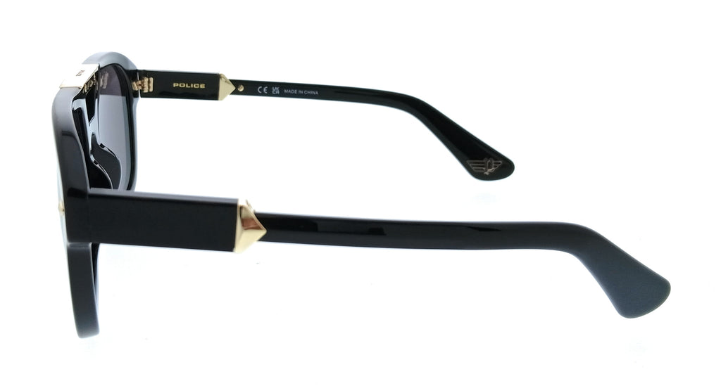 POLICE PLL19 700 Black Navigator Mens Sunglasses