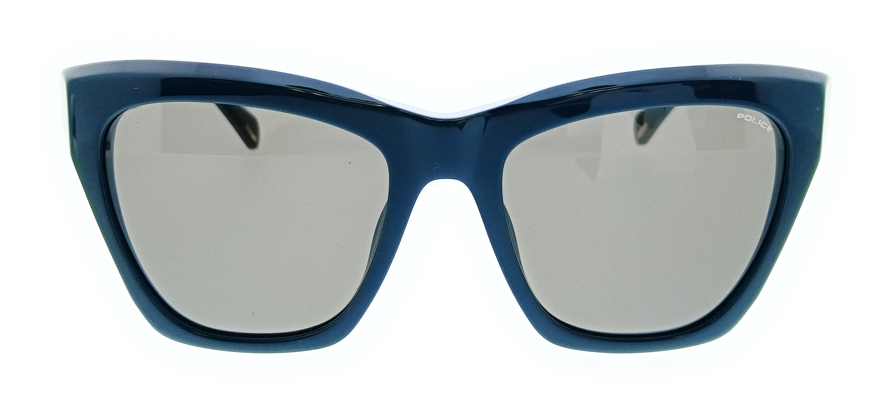 POLICE PLL36 06WT Green Square Womens Sunglasses