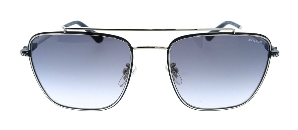 POLICE PLN38 579 Grey Navigator Mens Sunglasses