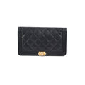 Chanel Boy Black Caviar Wallet
