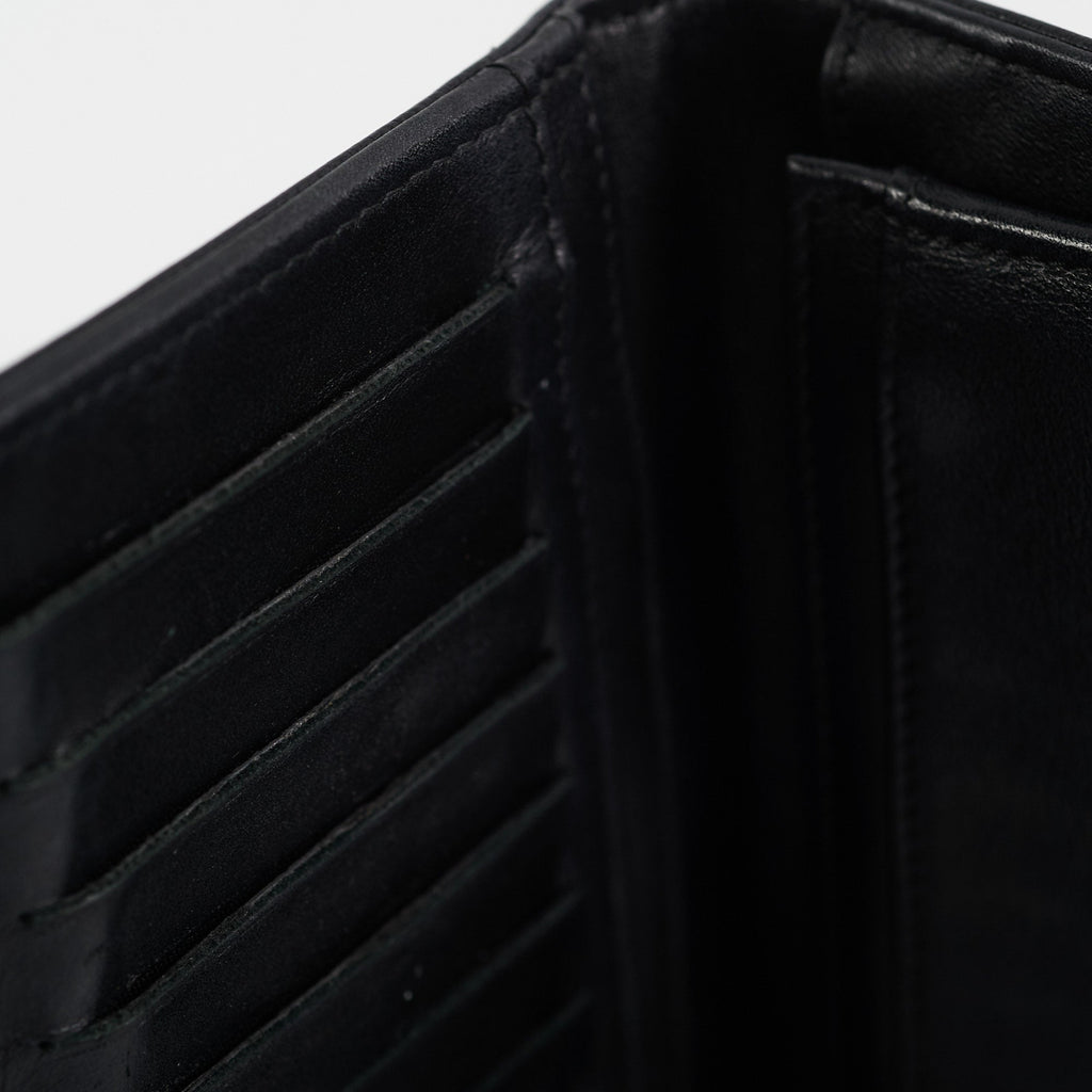 Chanel Boy Black Caviar Wallet