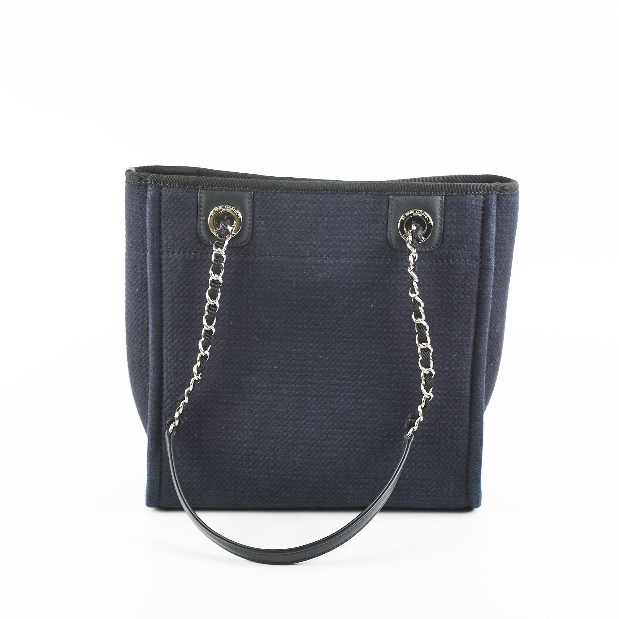 Chanel Deauville Small Navy Blue (Microchipped)