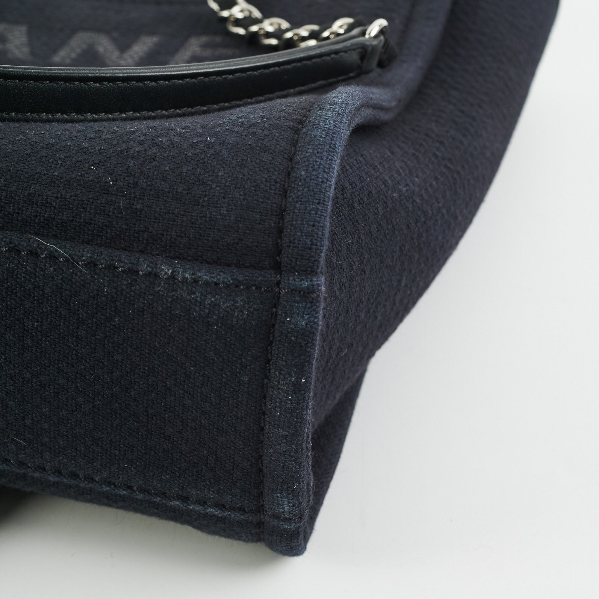 Chanel Deauville Small Navy Blue (Microchipped)