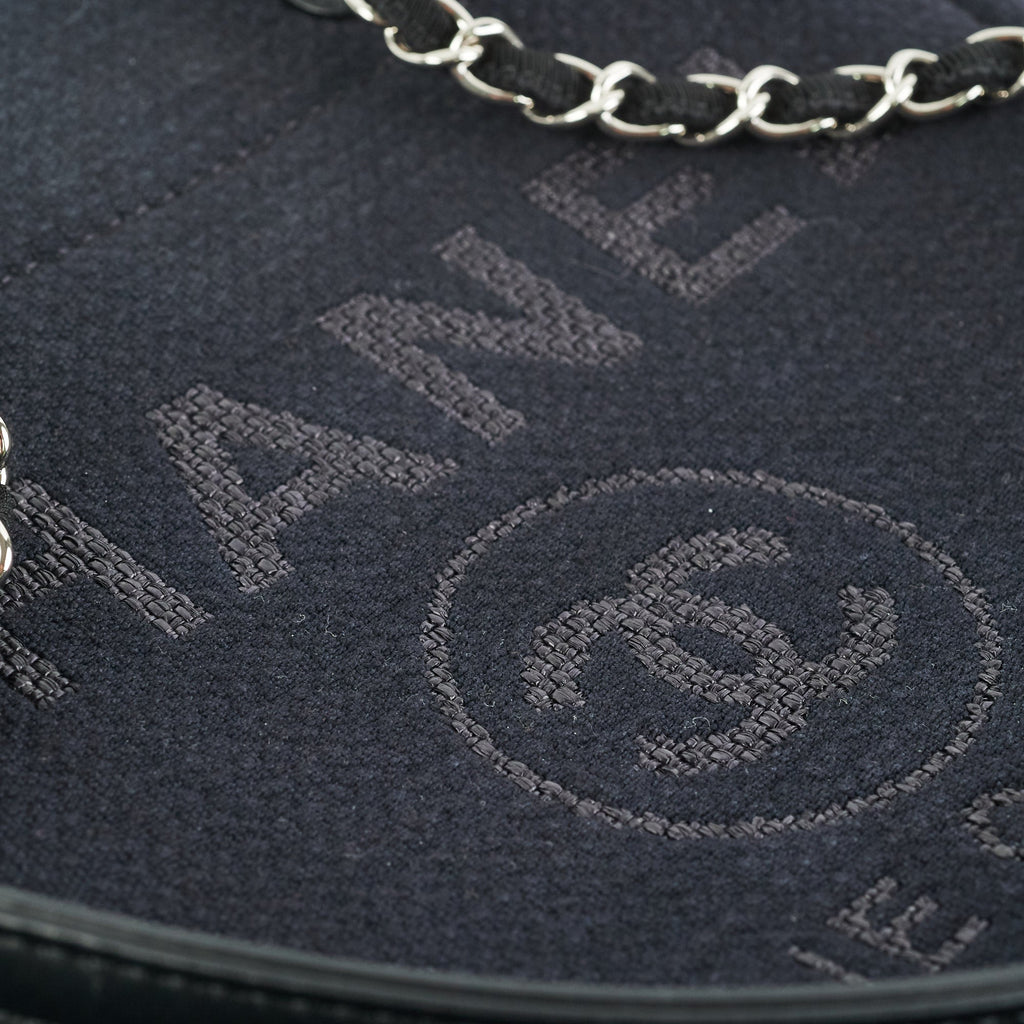 Chanel Deauville Small Navy Blue (Microchipped)