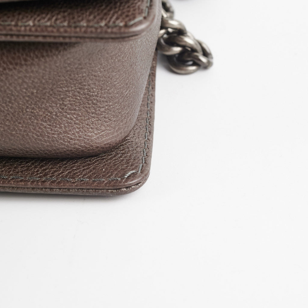 ITEM 23 - Chanel Super Mini Boy Grey Caviar