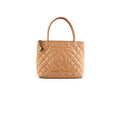 Chanel Medallion Beige Caviar