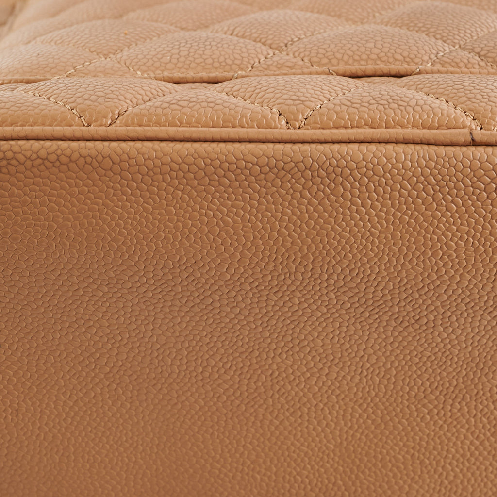 Chanel Medallion Beige Caviar