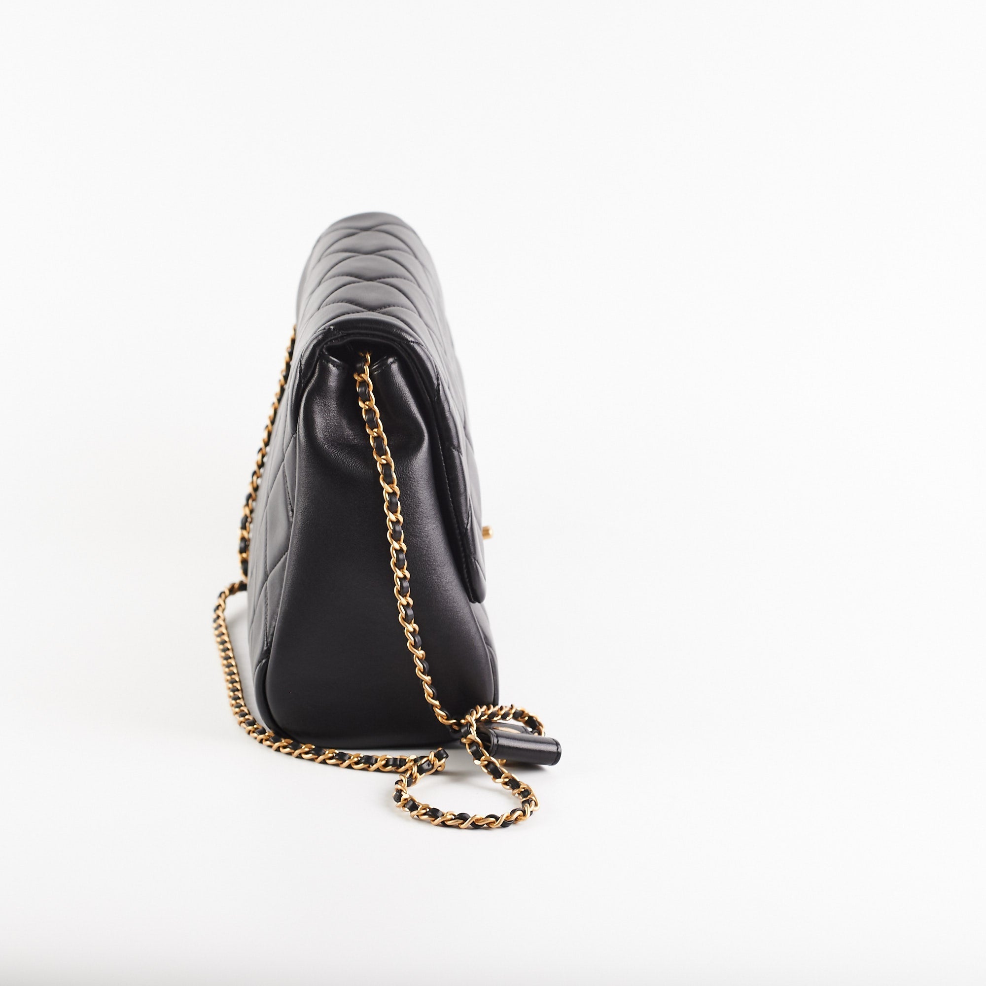 Chanel Seasonal Flap Black Bag