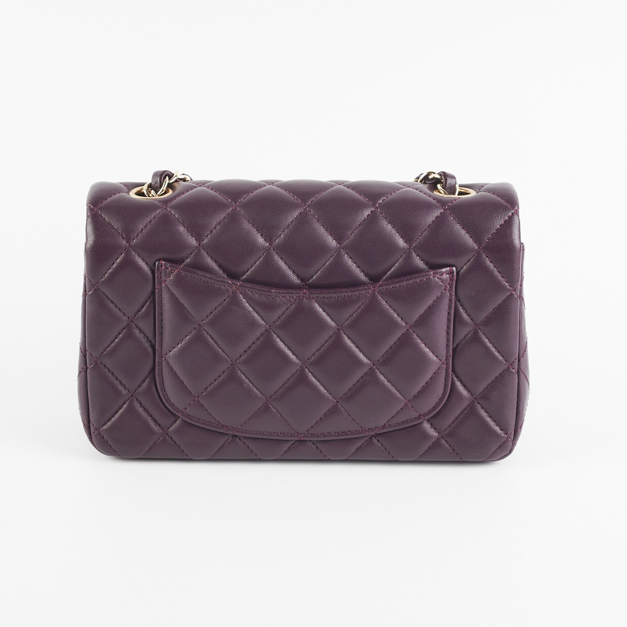 Chanel Mini Rectangular Purple