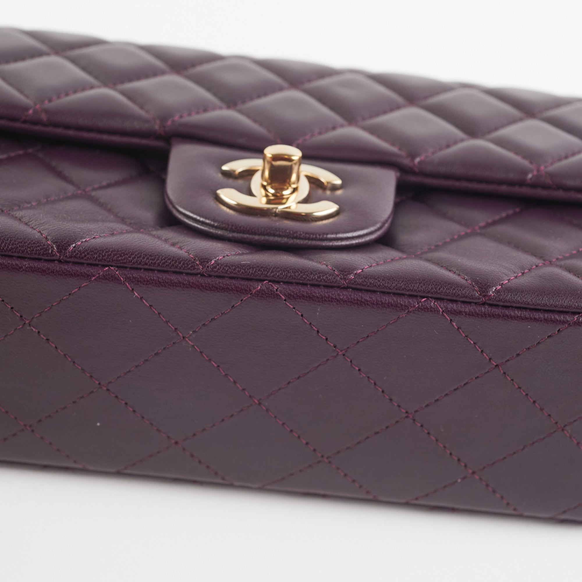 Chanel Mini Rectangular Purple