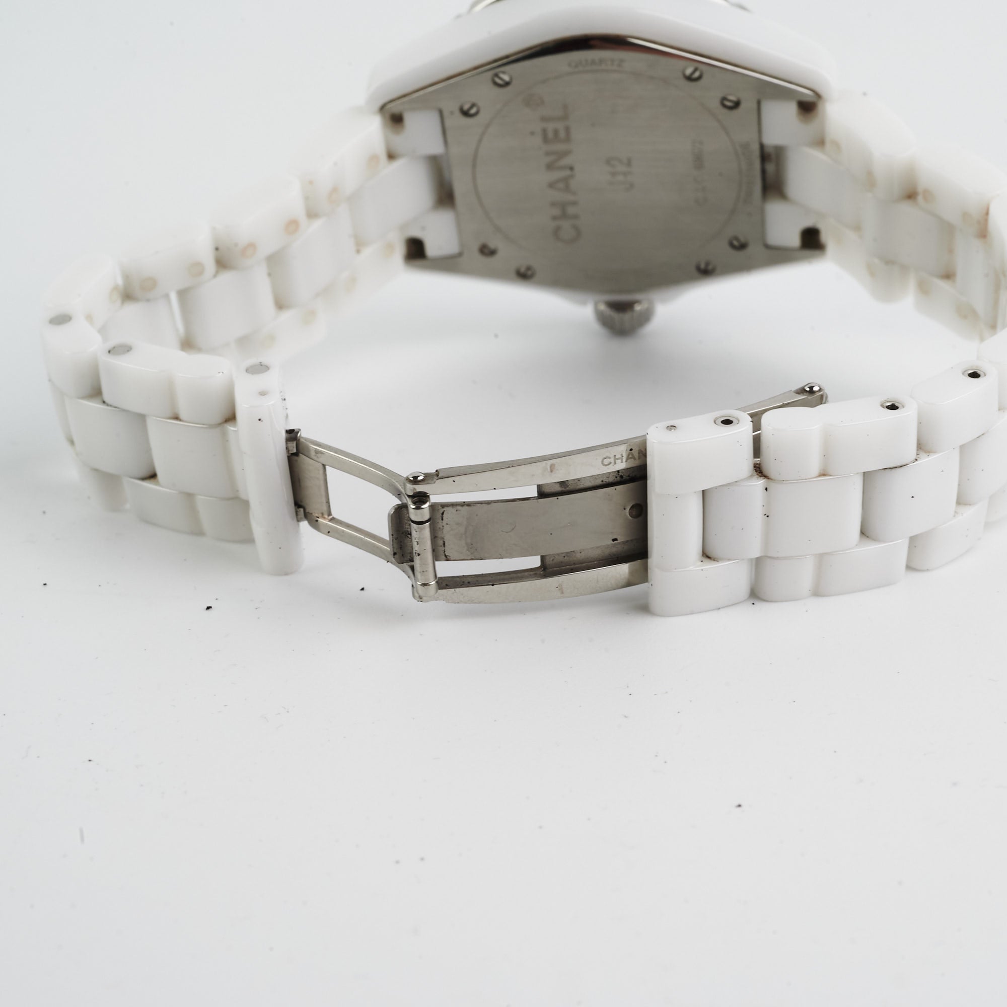 Chanel J12 White Watch 38MM Diamonds