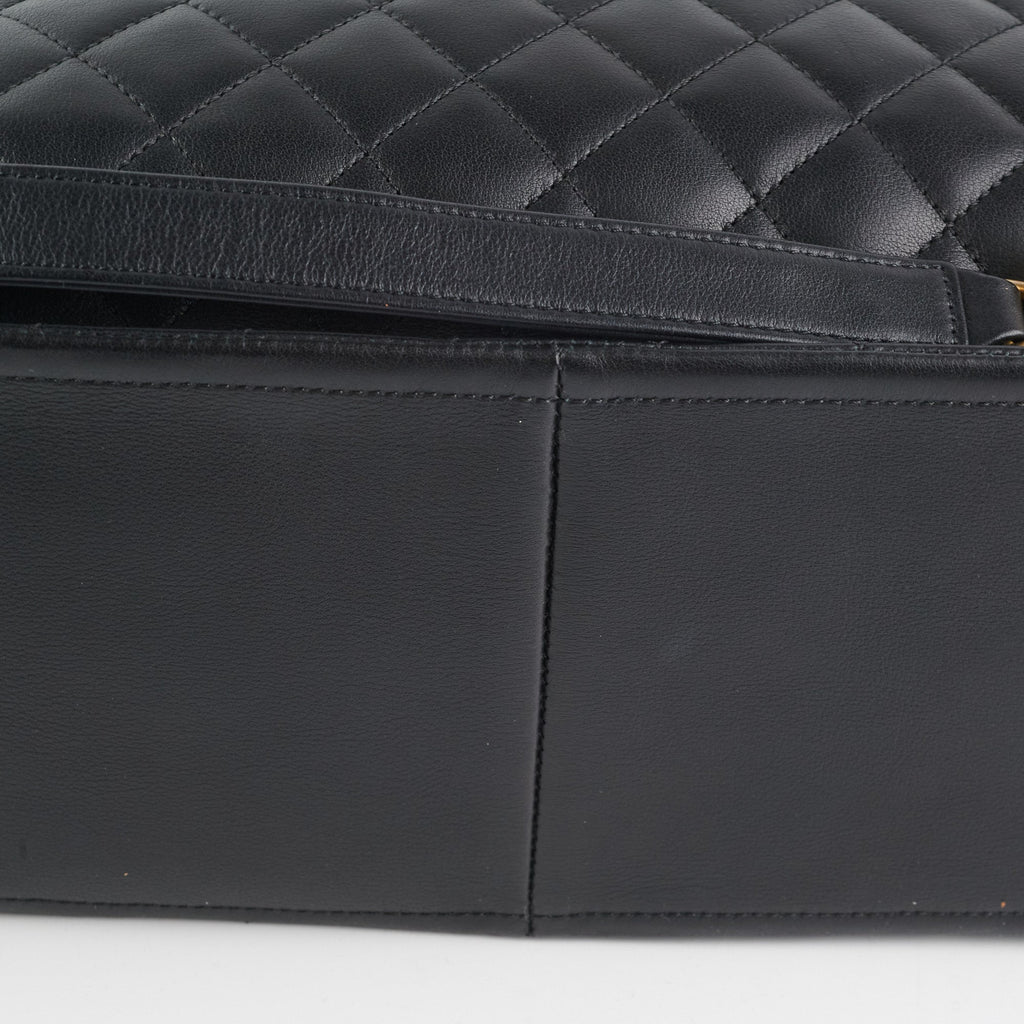 Chanel Boy Tote Bag Black