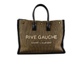 Saint Laurent Rive Gauche Tote Bag Black/Beige