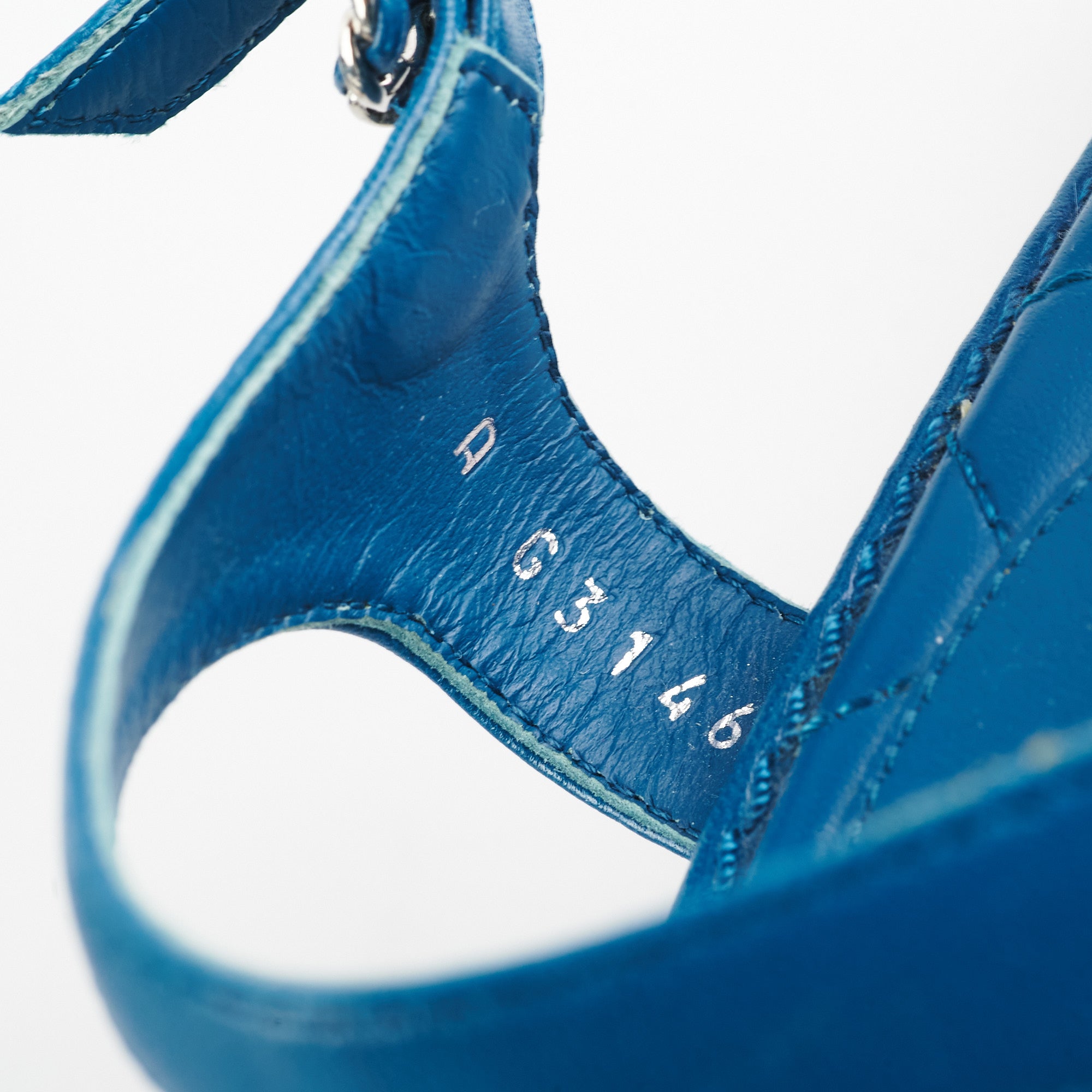 Chanel Sandals Blue (Size 39.5)