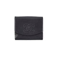 Chanel Timeless Bifold Caviar Wallet Black