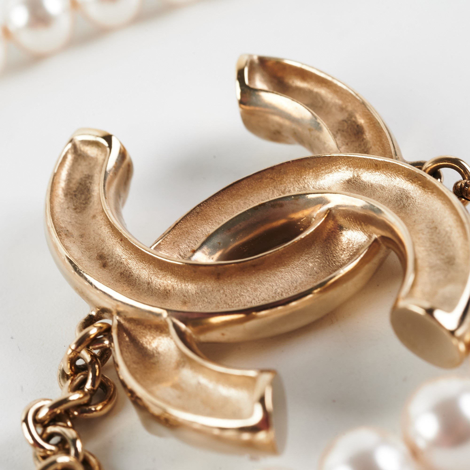 Chanel CC Pearl Necklace Costume Jewellery