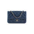 Chanel Mini Rectangular Blue Caviar