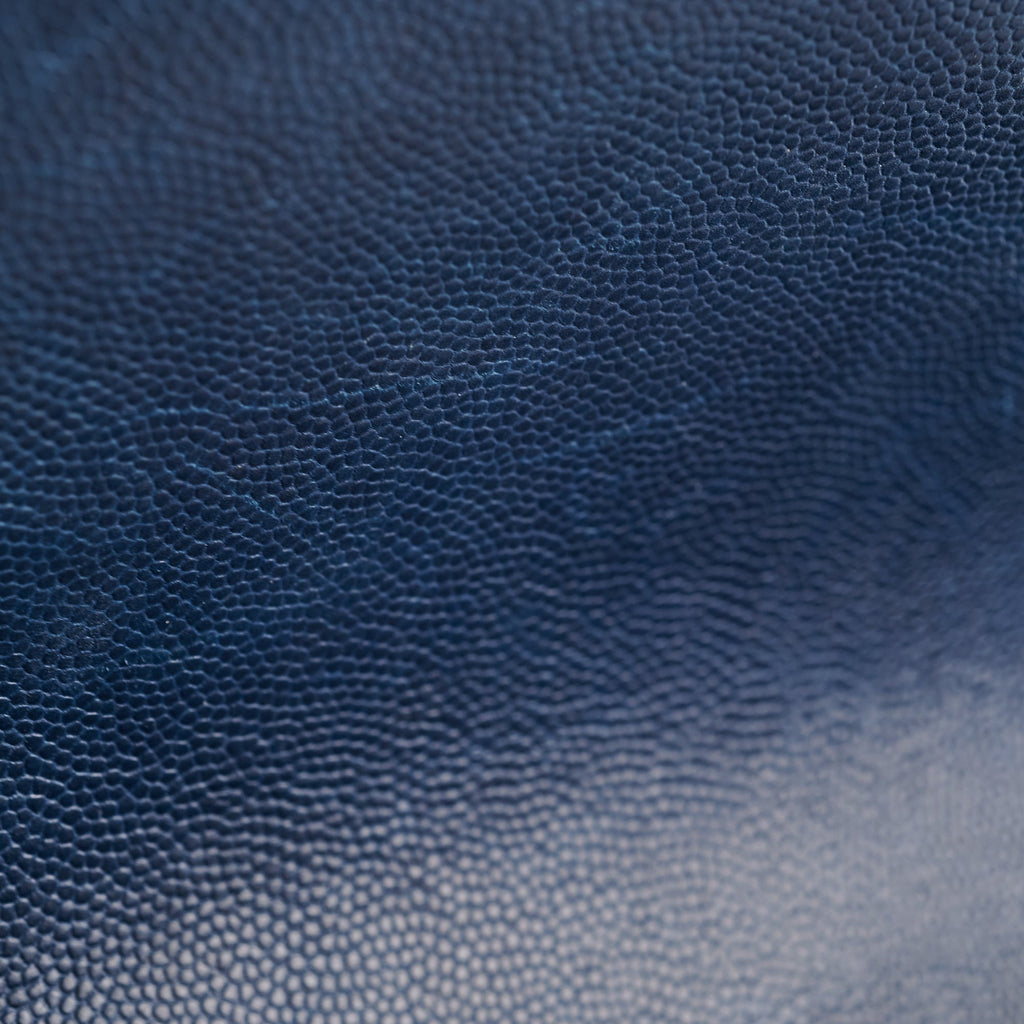 Chanel Mini Rectangular Blue Caviar