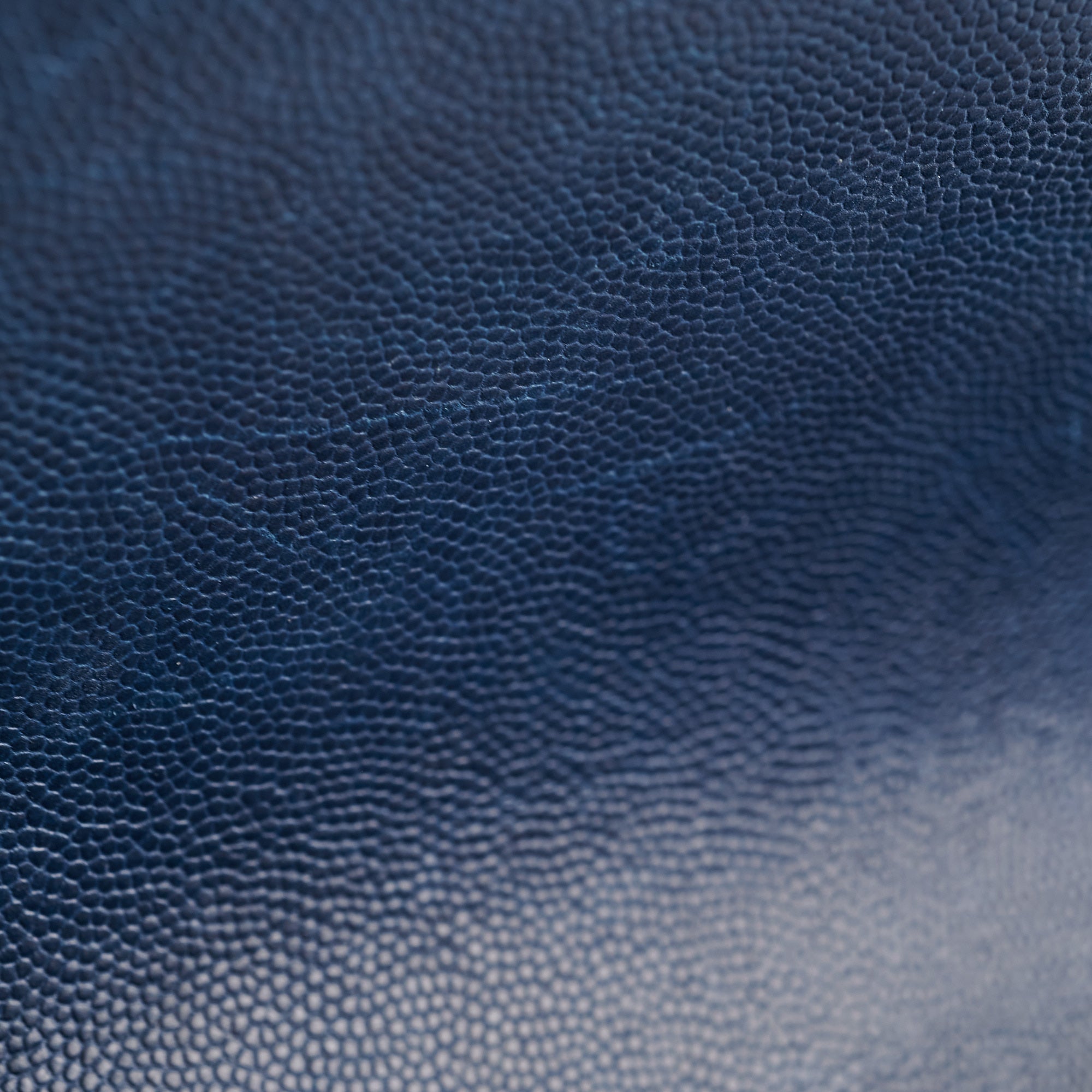 Chanel Mini Rectangular Blue Caviar