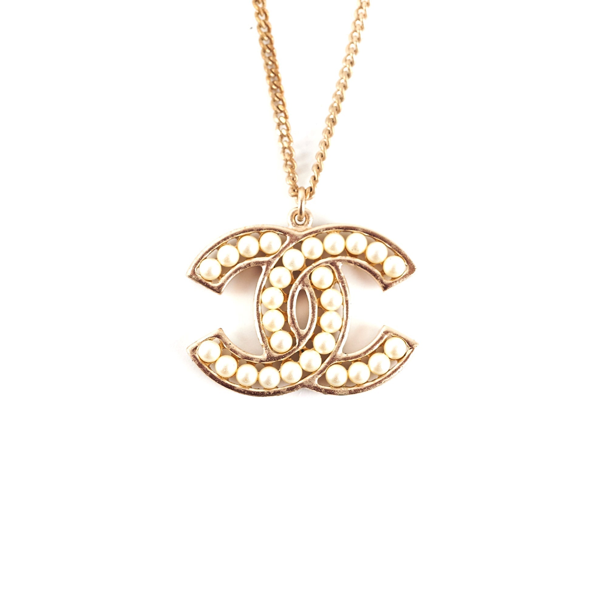 Chanel Necklace CC Pearls GM (Costume Jewellery)