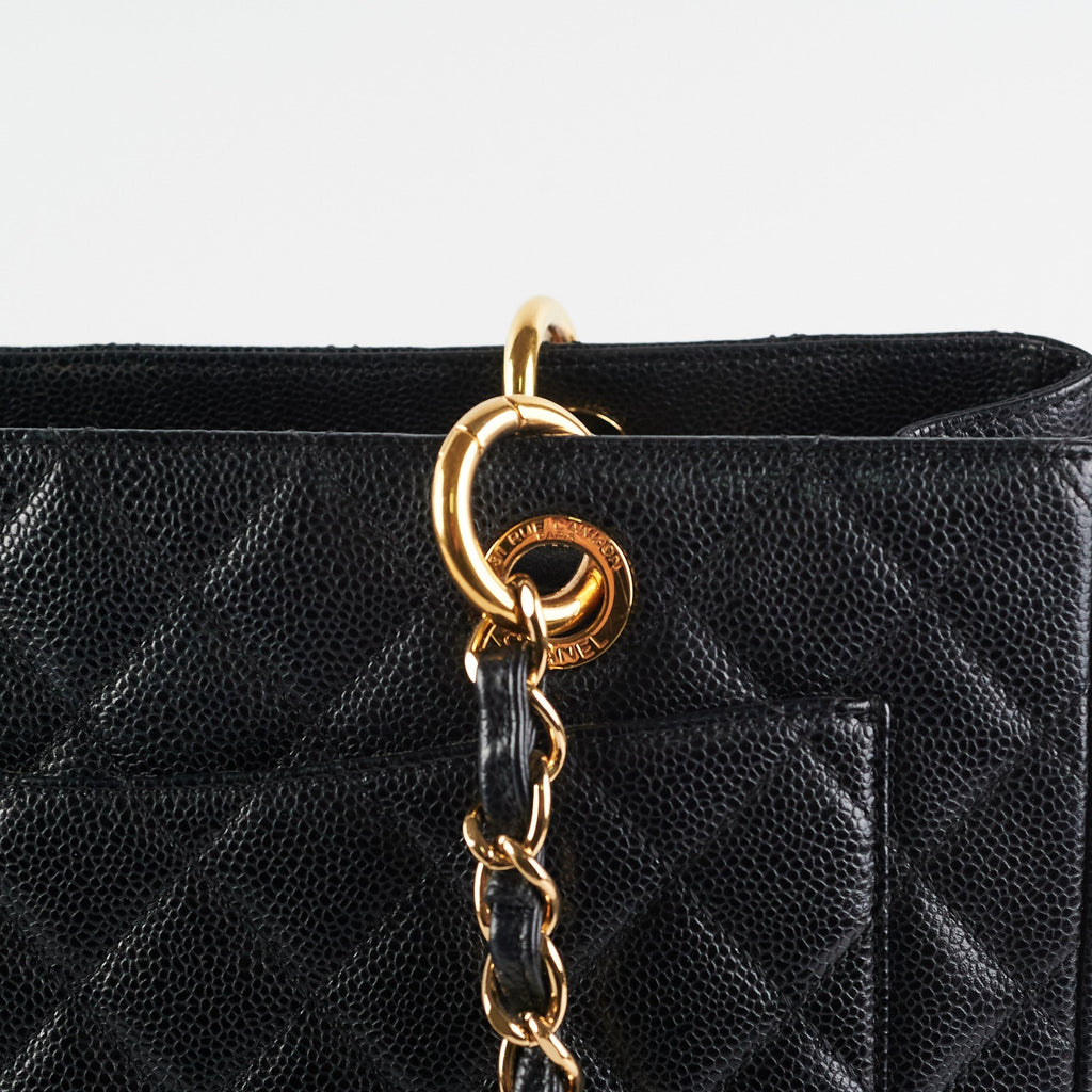 Chanel Grand Shopping Tote GST Black