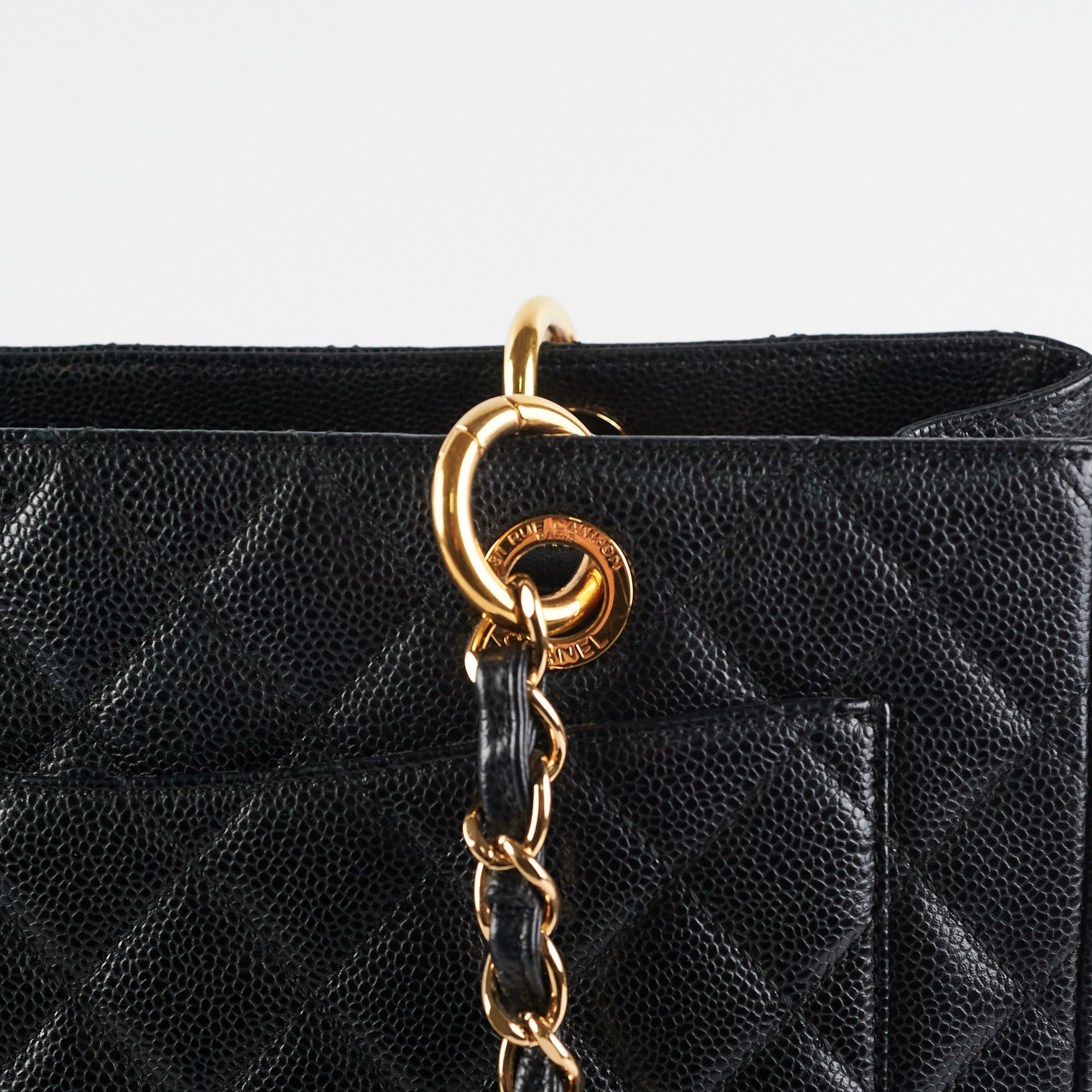 Chanel Grand Shopping Tote GST Black