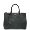 Prada Black Lux Galleria X-Large Tote Bag