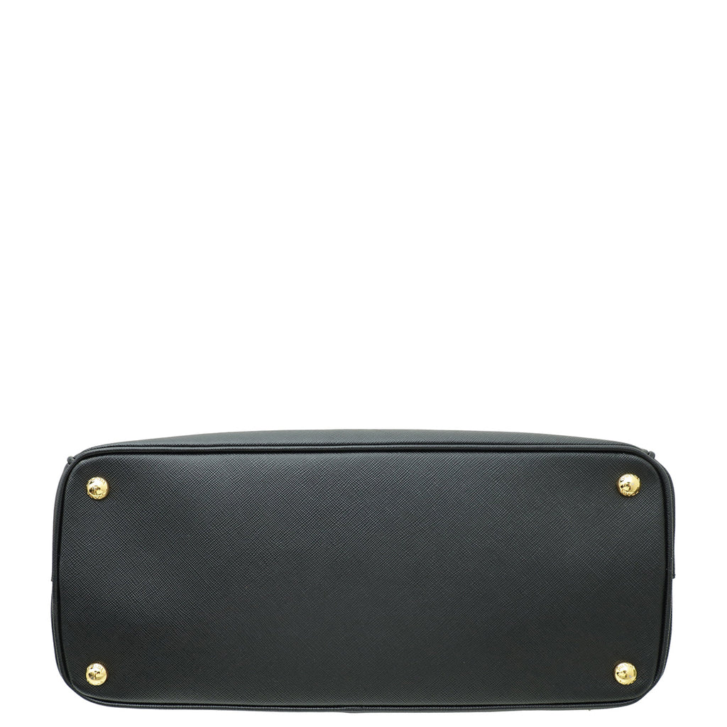 Prada Black Lux Galleria X-Large Tote Bag