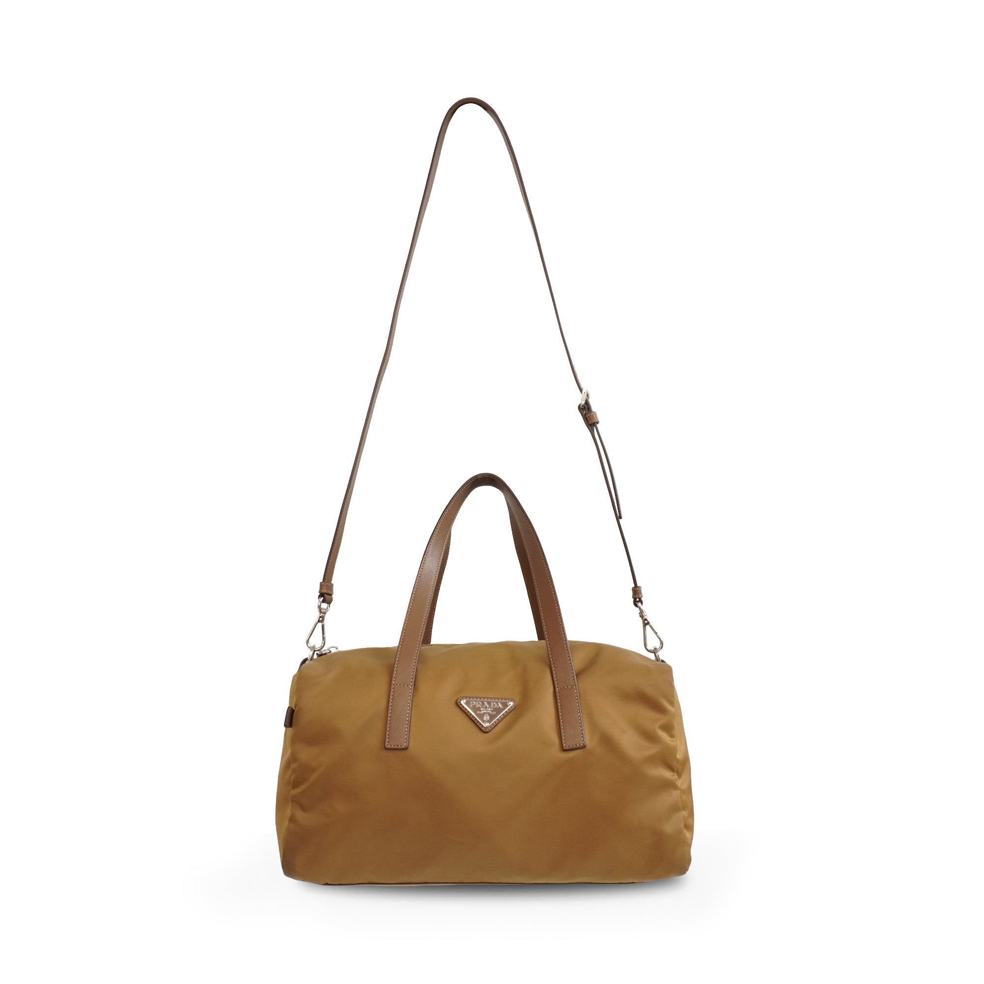 Prada Nylon Boston Bag