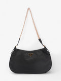 Prada Tessuto Shoulder Bag Black Nylon