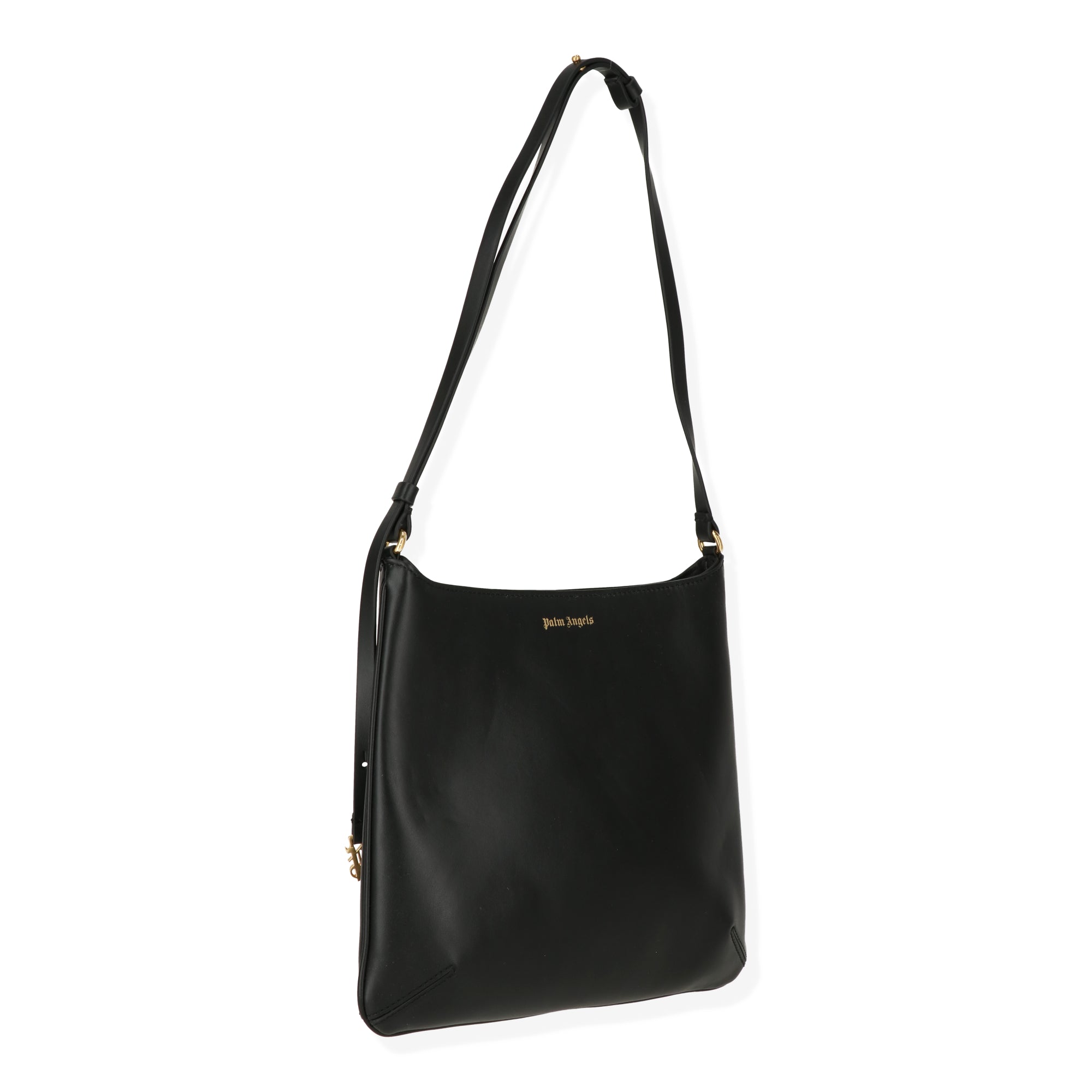 Palm Angels Womens Black/Gold Handbag
