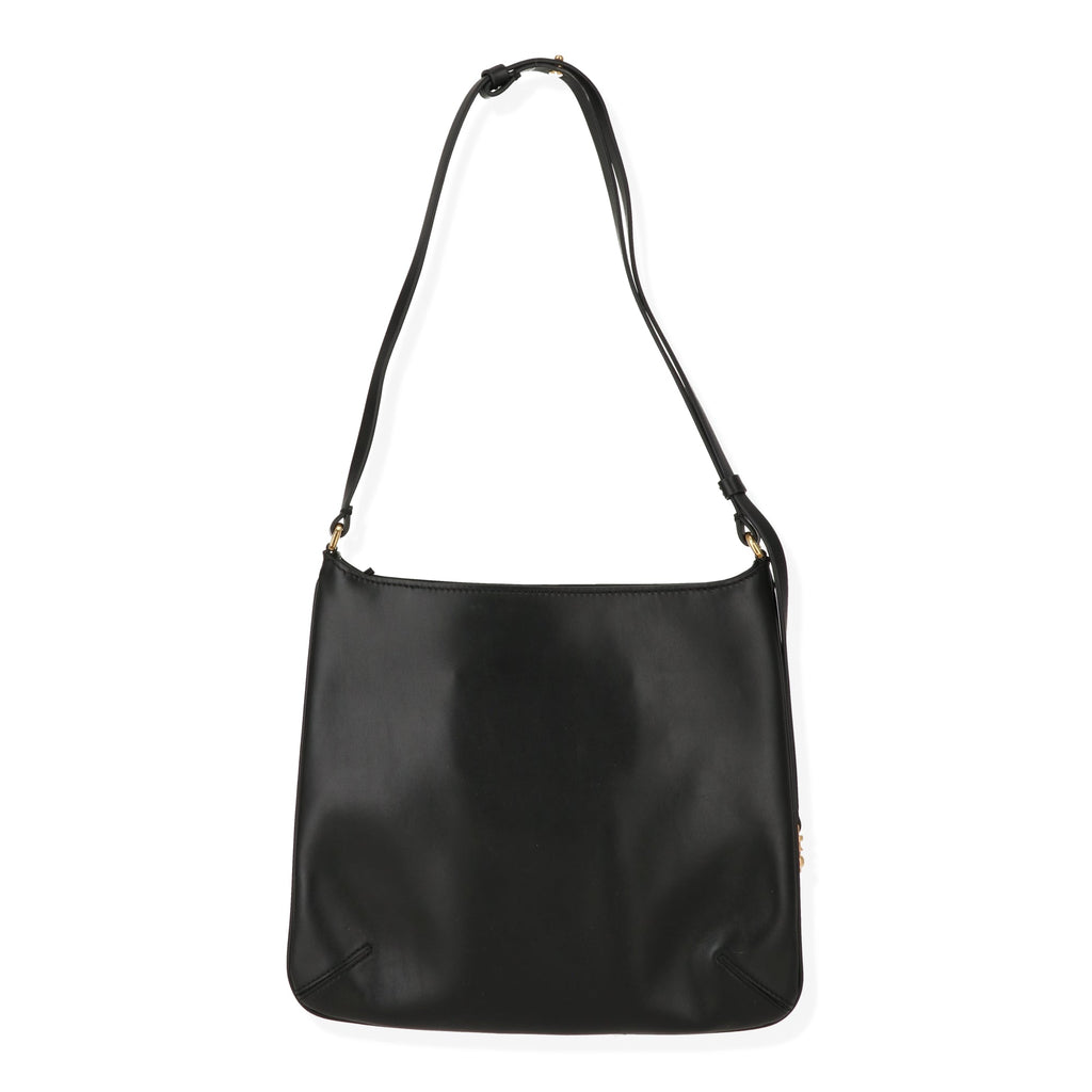 Palm Angels Womens Black/White Shoulder Bag