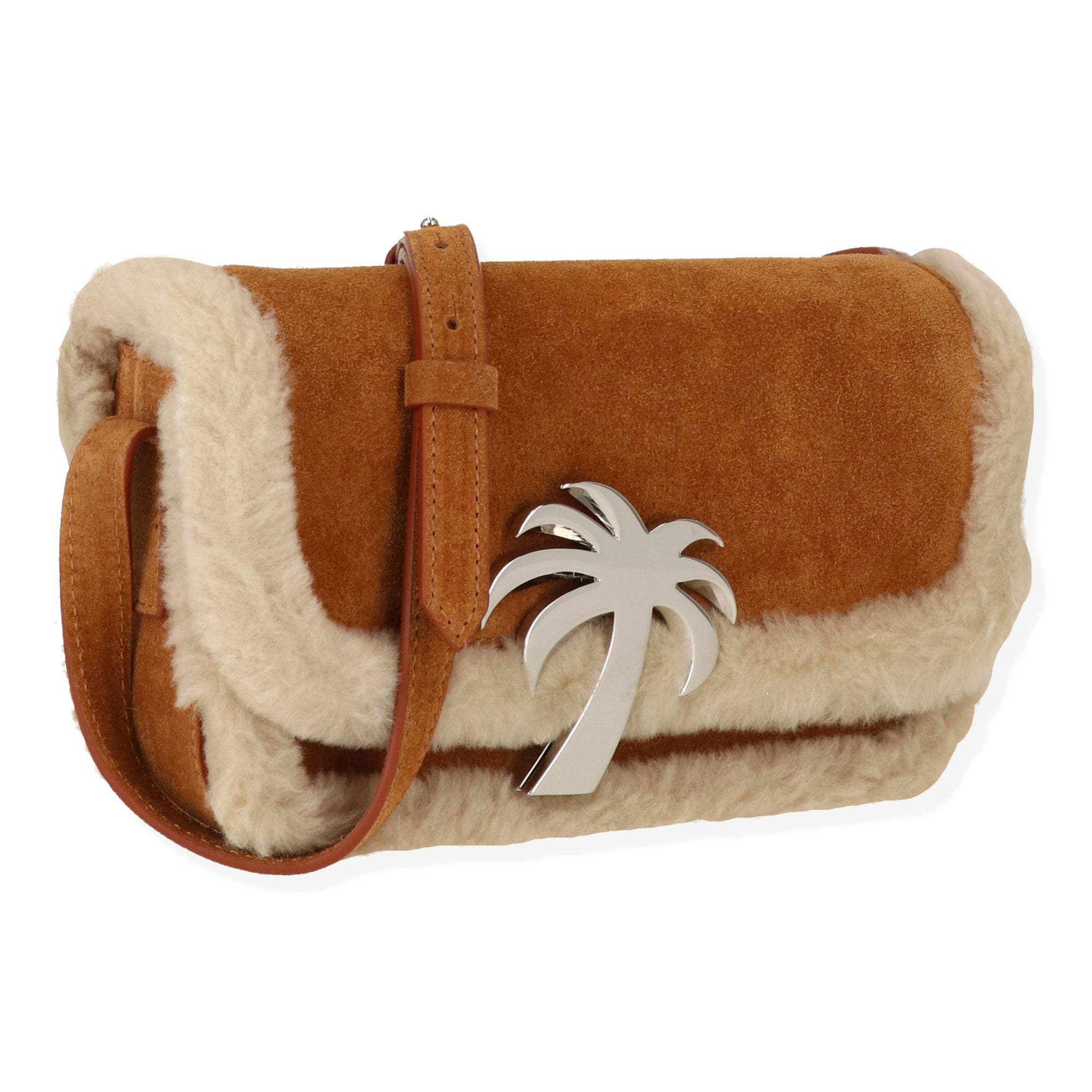 Palm Angels Womens Brown Crossbody