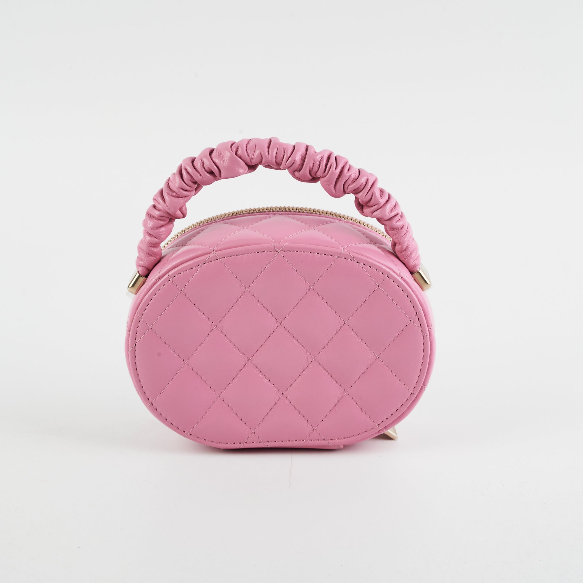 Chanel Mini Top Handle Pink