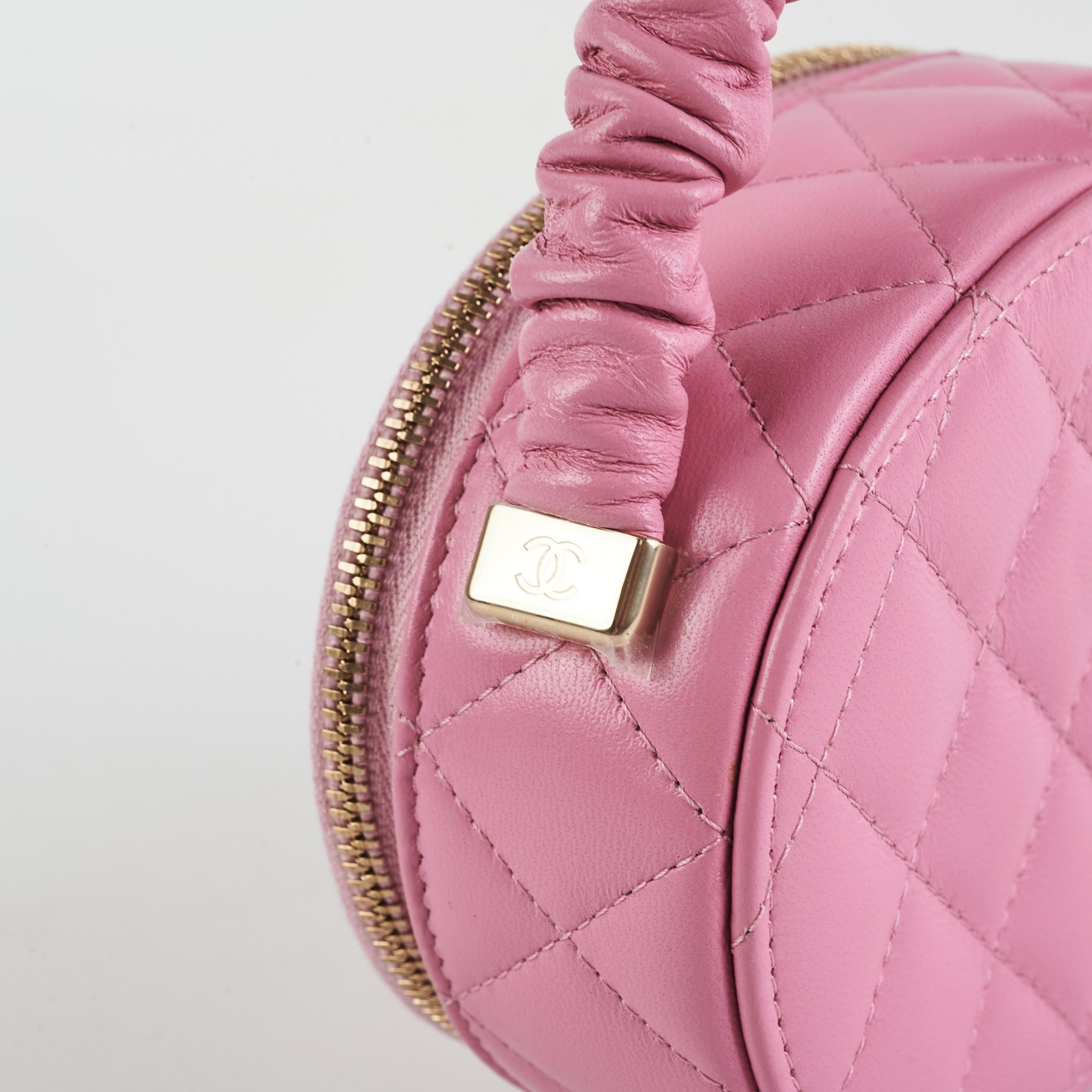 Chanel Mini Top Handle Pink