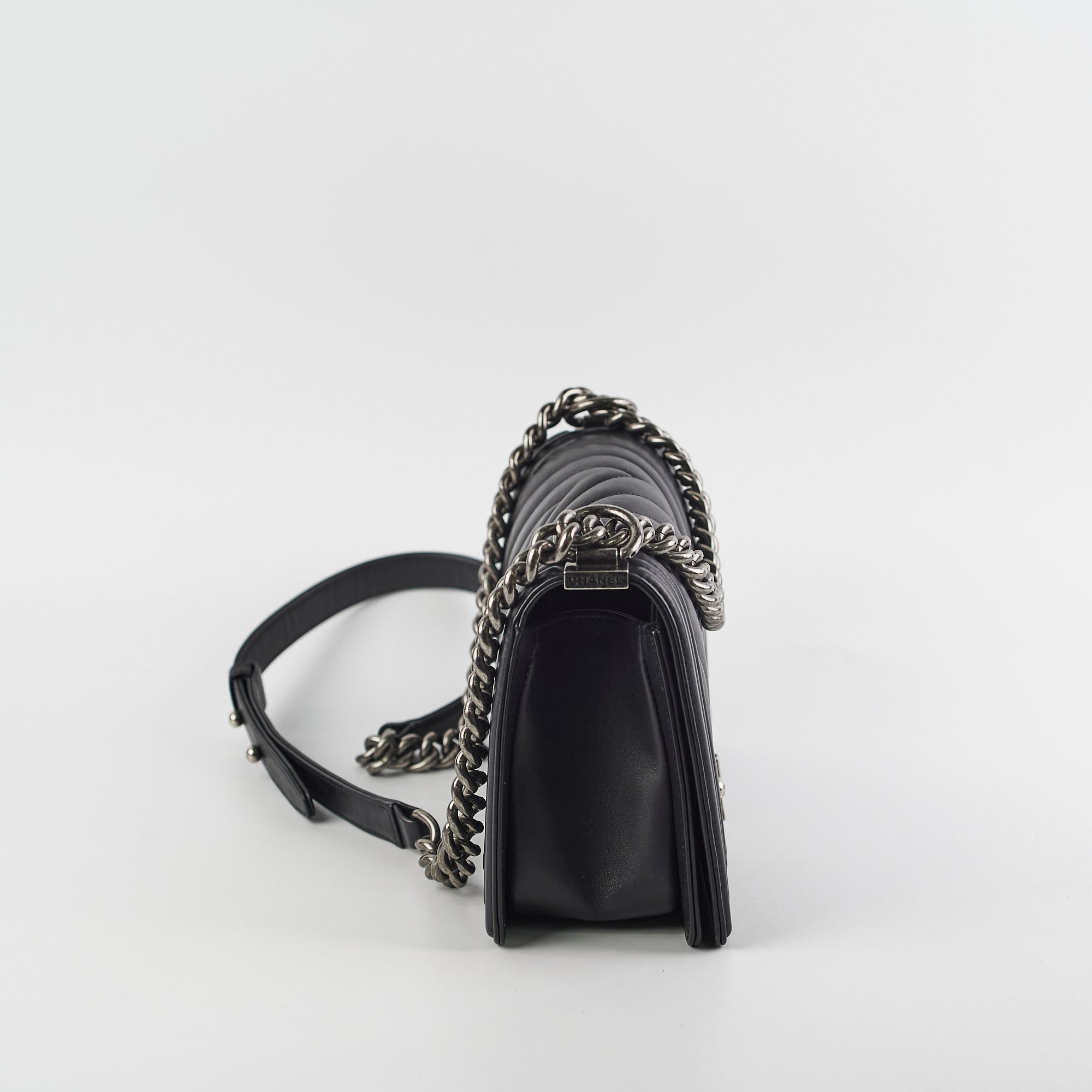 DEAL OF THE WEEK Chanel Old Medium Boy Black