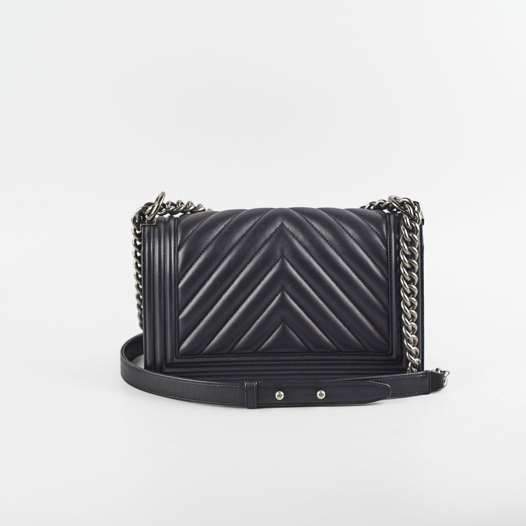 DEAL OF THE WEEK Chanel Old Medium Boy Black